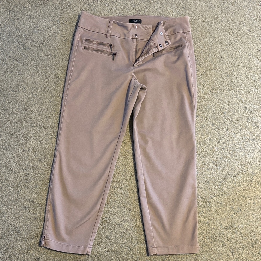 Tinsel Mauve Cropped Pants